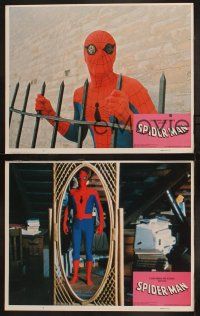 5c845 SPIDER-MAN 3 LCs '77 Marvel Comic, cool images of Nicholas Hammond as Spidey!