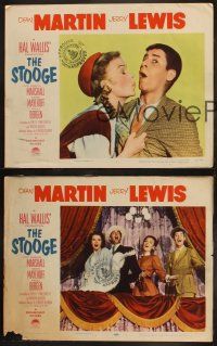 5c847 STOOGE 3 LCs '52 Marion Marshall, wacky Dean Martin & Jerry Lewis!