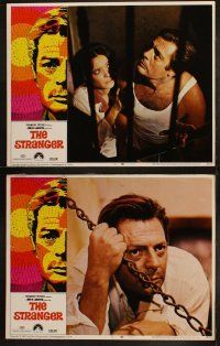 5c517 STRANGER 7 LCs '68 Luchino Visconti's Lo Straniero, Marcello Mastroianni!
