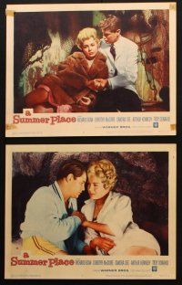 5c606 SUMMER PLACE 6 LCs '59 Delmer Daves, Richard Egan, Troy Donahue, sexy young Sandra Dee!