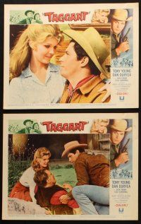 5c609 TAGGART 6 LCs '64 Tony Young, Dan Duryea, Louis L'Amour, western!