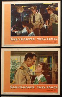 5c611 TASK FORCE 6 LCs '49 great images of Gary Cooper & Jane Wyatt in World War II!