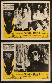 5c378 TOMB OF LIGEIA 8 LCs '65 Vincent Price, Roger Corman, from Edgar Allan Poe!