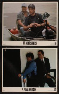 5c397 U.S. MARSHALS 8 LCs '98 cool images of Tommy Lee Jones, Wesley Snipes, Robert Downey Jr.!