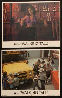 5c619 WALKING TALL 6 LCs '73 Joe Don Baker as Buford Pusser, classic!
