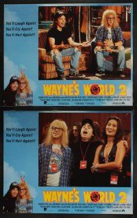 5c413 WAYNE'S WORLD 2 8 LCs '93 Mike Myers, Dana Carvey, Carrere, from Saturday Night Live sketch!