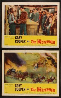 5c419 WESTERNER 8 LCs R54 Gary Cooper, Walter Brennan, the colorful west at its best!