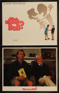 5c420 WHAT ABOUT BOB 8 LCs '91 Bill Murray, Richard Dreyfuss, Julie Hagerty, directed by Frank Oz!