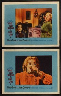 5c421 WHAT EVER HAPPENED TO BABY JANE? 8 LCs '62 Robert Aldrich, Bette Davis & Joan Crawford!