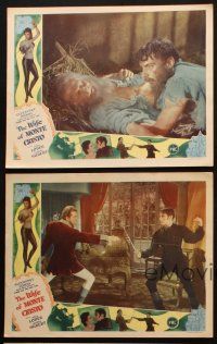 5c696 WIFE OF MONTE CRISTO 5 LCs '46 Edgar Ulmer directed, Lenore Aubert conquers with her sword!