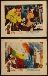 5c781 WOMAN LIKE SATAN 4 LCs '59 sexiest Brigitte Bardot eavesdrops on two men, The Female!