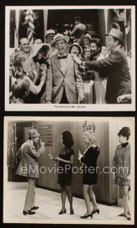 5d890 DON KNOTTS 2 8x10 stills '65 portraits from The Ghost & Mr. Chicken and w/ sexy babes!