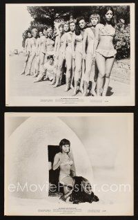 5d893 DR. GOLDFOOT & THE GIRL BOMBS 2 8x10 stills '66 Bava, Fabian and sexy babes in swimsuits!