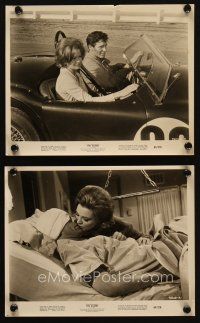 5d925 KILLERS 2 8x10 stills '64 Angie Dickinson, w/ John Cassavetes in race car and hospital!