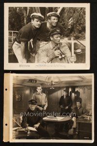 5d993 WAKE OF THE RED WITCH 2 8x10 stills '49 big John Wayne w/ Gig Young, Paul Fix, and Jeff Cory!