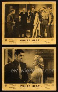 5d995 WHITE HEAT 2 English FOH LCs '49 James Cagney, Virginia Mayo, Raoul Walsh noir classic!