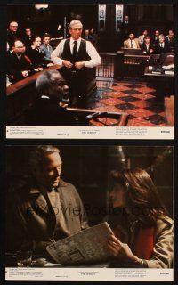 5d259 VERDICT 2 8x10 mini LCs '82 Paul Newman in the courtroom& w/ Charlotte Rampling!