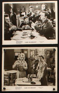 5d420 CARRY ON SERGEANT 8 8x10 stills '59 Shirley Eaton in a wacky English military comedy!