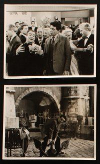 5d279 CRAZY IN THE NOODLE 24 deluxe 8x10 stills '57 Maurice Regamey, cool images of Louis de Funes!
