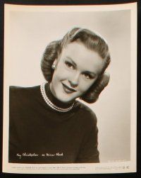 5d579 GASOLINE ALLEY 6 8x10 stills '51 close up portraits of Madelon Baker, Susan Morrow, and cast!