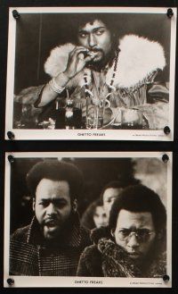 5d524 GHETTO FREAKS 7 8x10 stills '72 every white society chick wanted to join his soul family!