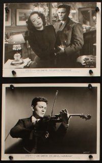 5d361 HUMORESQUE 11 8x10 stills '46 cool portraits of Joan Crawford & John Garfield!