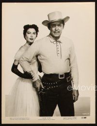 5d931 LONE STAR 2 8x10 stills '51 cowboy Clark Gable w/ sexy Ava Gardner & Nacho Galindo!