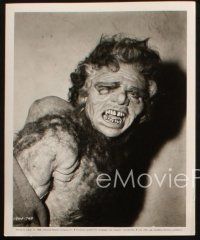 5d825 MAN OF A THOUSAND FACES 3 8x10 stills '57 James Cagney in makeup as the Hunchback and Phantom