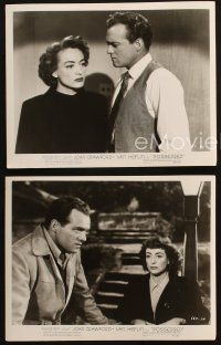 5d836 POSSESSED 3 8x10 stills '47 great image of Joan Crawford & Van Heflin, also w/ Brooks!
