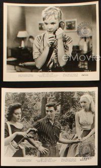 5d839 ROCK ROCK ROCK 3 8x10 stills '56 Alan Freed, young Tuesday Weld in her first movie!