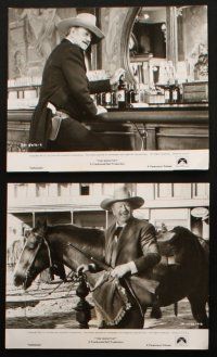 5d480 SHOOTIST 8 8x10 stills '76 cowboy images of John Wayne, Lauren Bacall, Ron Howard, O'Brian!