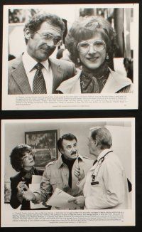 5d409 TOOTSIE 9 8x10 stills '82 Dustin Hoffman in drag, Jessica Lange, Charles Durning, classic!