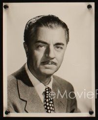 5d495 WILLIAM POWELL 8 8x10 stills '40s cool mostly close up portraits of the Thin Man actor!