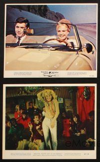 5d166 SANDRA DEE 5 color 8x10 stills '60s pretty actress from Rosie, A Man Could Get Killed, more!