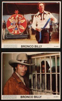 5d041 BRONCO BILLY 8 8x10 mini LCs '80 Clint Eastwood directs & stars, sexy Sondra Locke!