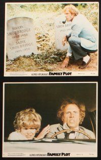 5d140 FAMILY PLOT 6 8x10 mini LCs '76 from the devious mind of Hitchcock, Harris, Bruce Dern!