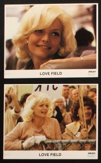 5d072 LOVE FIELD 8 8x10 mini LCs '92 Michelle Pfeiffer & Dennis Haysbert in interracial romance!