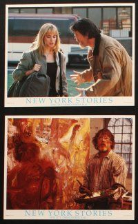 5d028 NEW YORK STORIES 9 8x10 mini LCs '89 Woody Allen, Martin Scorsese, Francis Ford Coppola!