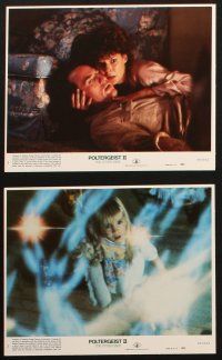 5d129 POLTERGEIST II 7 8x10 mini LCs '86 Heather O'Rourke, The Other Side, they're baaaack!
