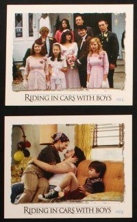 5d093 RIDING IN CARS WITH BOYS 8 8x10 mini LCs '01 Drew Barrymore, Steve Zahn, Brittany Murphy