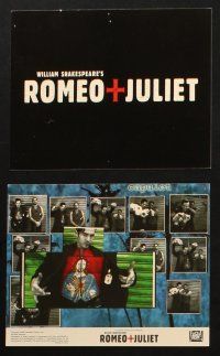 5d020 ROMEO & JULIET 10 8x10 mini LCs '96 Leonardo DiCaprio, Claire Danes, John Leguizamo!