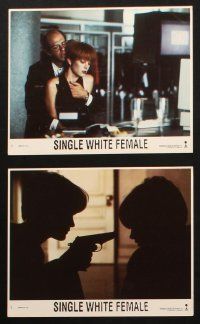 5d131 SINGLE WHITE FEMALE 7 8x10 mini LCs '92 cool images of Bridget Fonda & Jennifer Jason-Leigh!