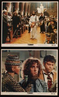 5d203 TOMMY 4 8x10 mini LCs '75 The Who, Roger Daltrey, cool rock & roll images!