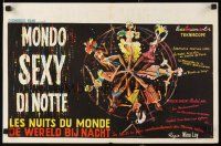 5e403 MONDO SEXUALITY Belgian '62 artwork of sexy girls from around the world!