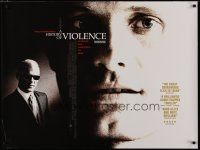 5e790 HISTORY OF VIOLENCE British quad '05 David Cronenberg, Viggo Mortensen, Ed Harris