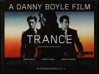 5e843 TRANCE advance DS British quad '13 Danny Boyle directed, James McAvoy, cool image!
