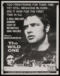 5e001 WILD ONE New Zealand '77 Marlon Brando was too frightening in 1953 for New Zealanders!