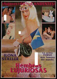5e095 BANANE AL CIOCCOLATO Spanish '87 naked Ilona Staller, many sexy images!