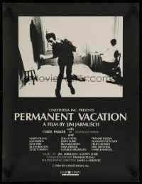 5e025 PERMANENT VACATION English Swiss '80 cool image of John Lurie, directed by Jim Jarmusch!