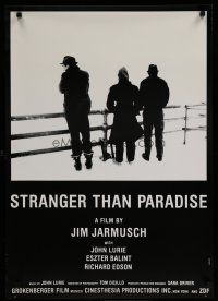 5e026 STRANGER THAN PARADISE English Swiss '84 Jim Jarmusch cult classic, Lurie, Balint, Edson!